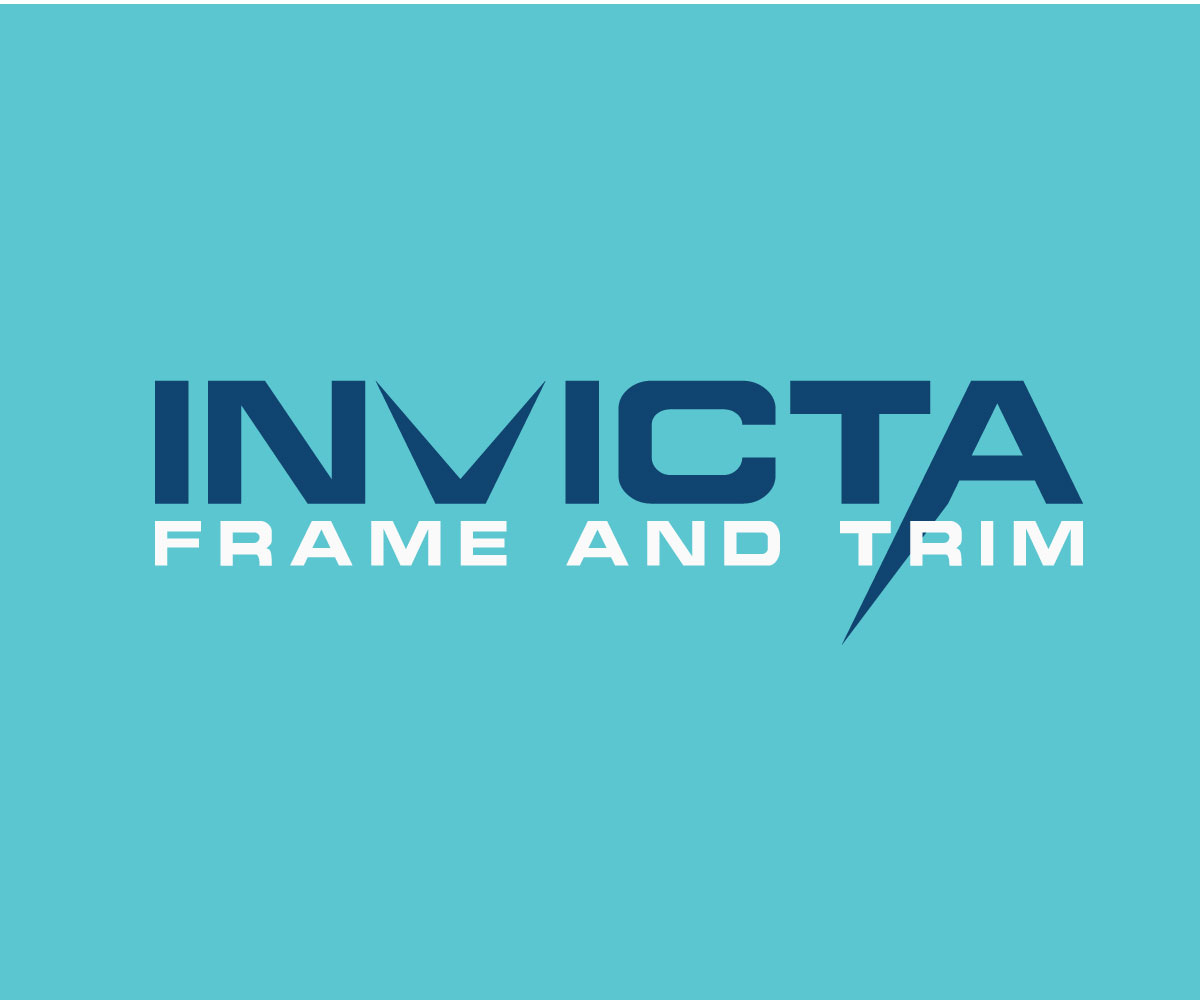 Logo Design by Kontab for Invicta Frame and Trim | Design #18085033