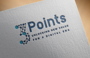 Logo Design by Farmiza for 3 Points Digital  | Design #17915846