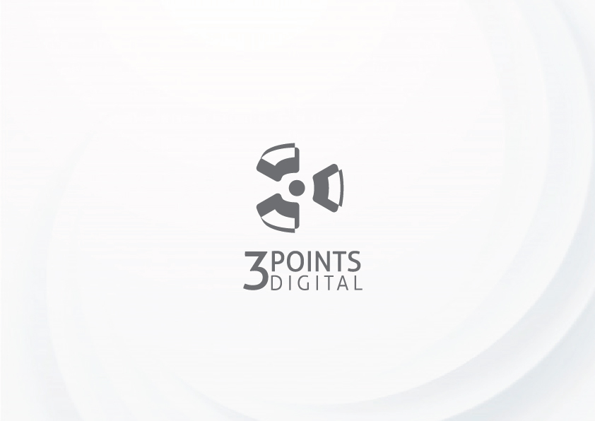 Logo Design by necko.chelo for 3 Points Digital  | Design #17996598