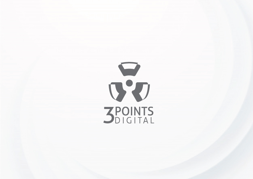 Logo Design by necko.chelo for 3 Points Digital  | Design #17996607