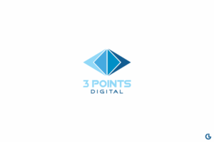 Logo Design by R!CKY for 3 Points Digital  | Design: #17956552