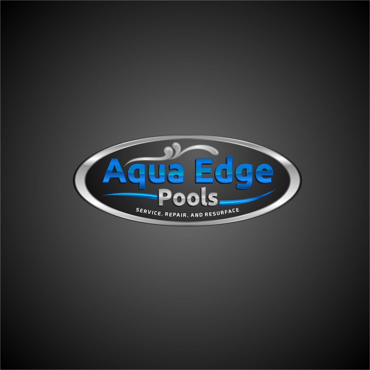 Diseño de Logo por ddnsycrowd para Aqua Edge Pools | Diseño #17929945