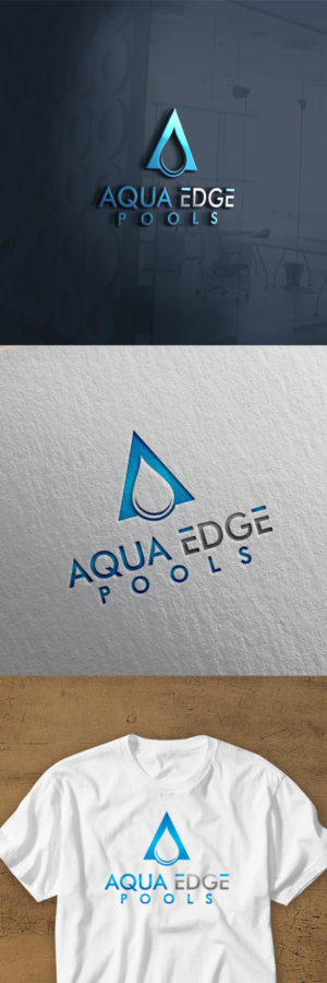 Design de Logo par WeiArts pour Aqua Edge Pools | Design : #17966515