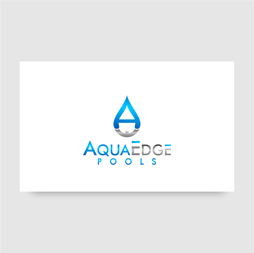 Diseño de Logo por WeiArts para Aqua Edge Pools | Diseño #17977444