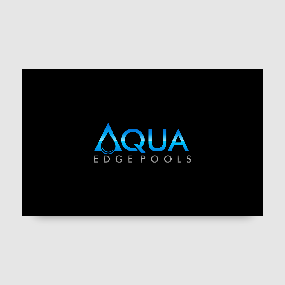 Diseño de Logo por WeiArts para Aqua Edge Pools | Diseño #17980589