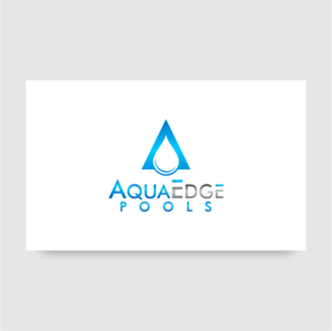 Aqua Edge Pools  | Logo-Design von LouiePepito