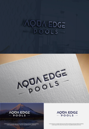 Design de Logo par dr ghulam mustafa sahab pour Aqua Edge Pools | Design : #17944561