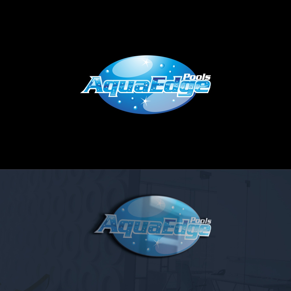Diseño de Logo por Basksh Designs para Aqua Edge Pools | Diseño #17926180