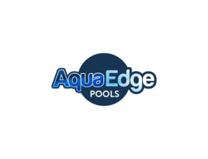 Logo Design by EduMorente for Aqua Edge Pools | Design #17926710