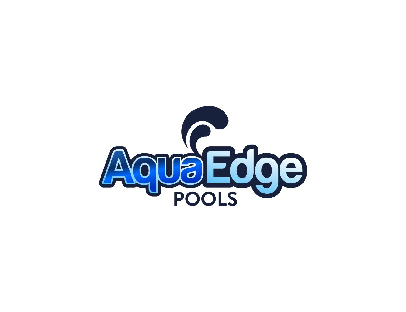 Design de Logo par MOH Studio pour Aqua Edge Pools | Design #17926711