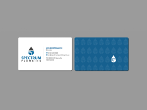 Visitenkarten-Design von Creations Box 2015 für Spectrum Plumbing | Design: #17947903