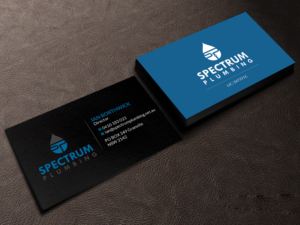 Diseño de Tarjeta de Presentación por Creations Box 2015 para Spectrum Plumbing | Diseño: #17947905