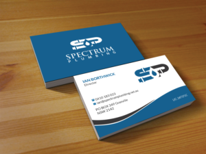 Business Card Design by Creations Box 2015 for Spectrum Plumbing | Design: #17947906