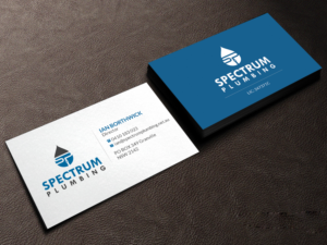 Diseño de Tarjeta de Presentación por Creations Box 2015 para Spectrum Plumbing | Diseño: #17947907