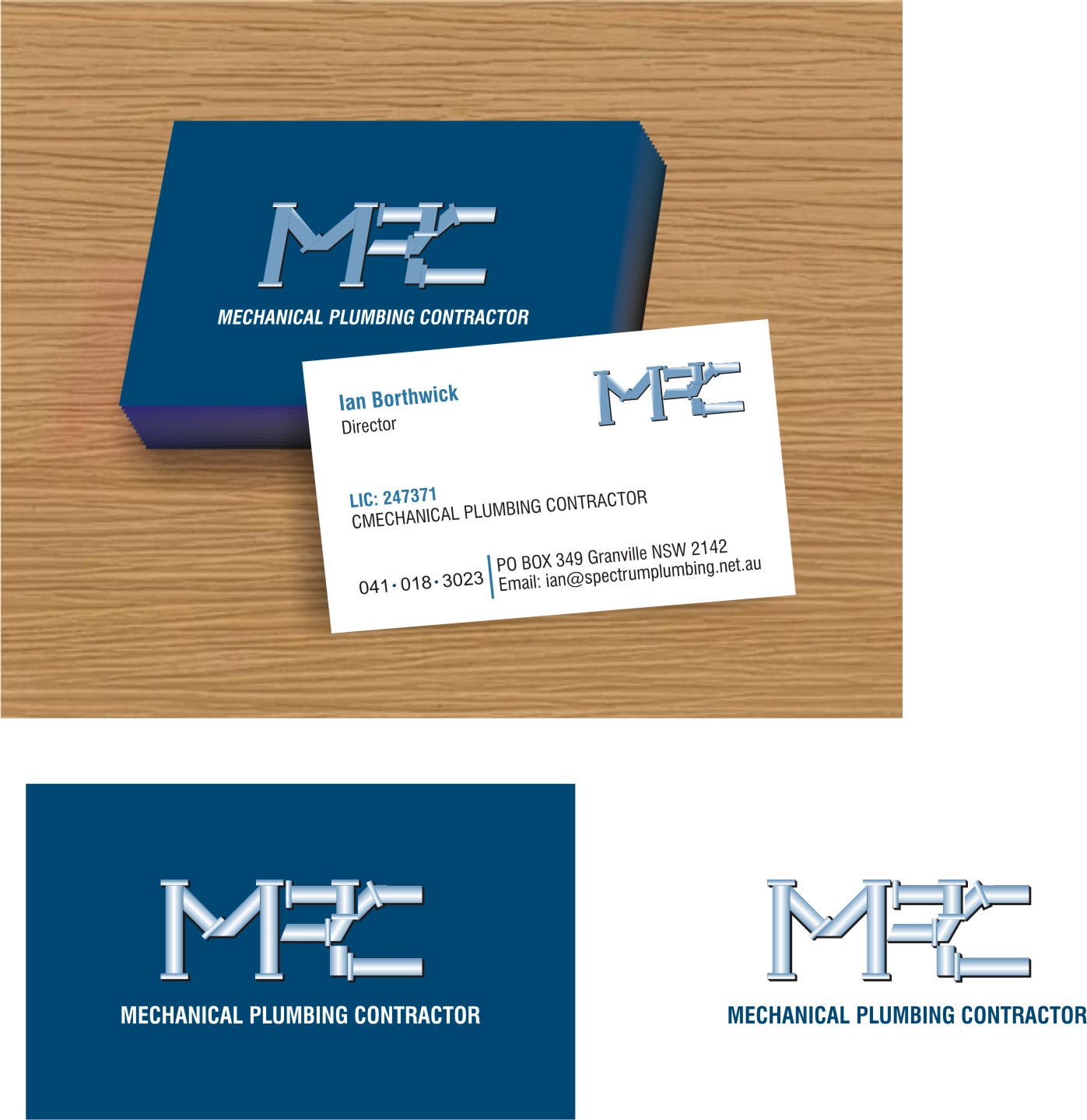 Business Card Design by atifamin24 for Spectrum Plumbing | Design #17981364