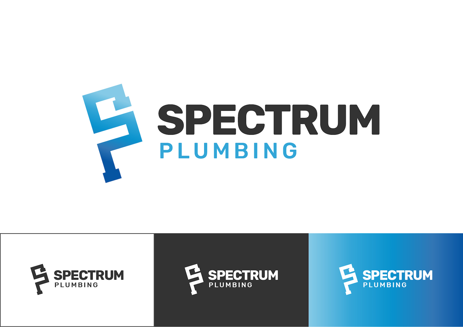 Business Card Design by Jac Davies for Spectrum Plumbing | Design #17962609