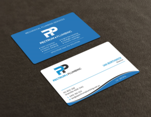 Visitenkarten-Design von Tripti Ranjan Gain für Spectrum Plumbing | Design: #18038313