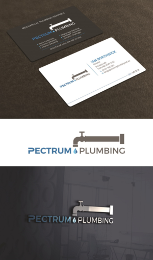 Spectrum Plumbing | Business Card Design by Tripti Ranjan Gain