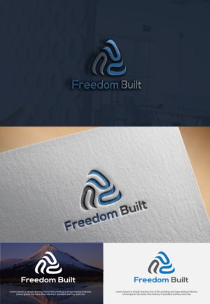 Logo Design by dr ghulam mustafa sahab for Freedom Built | Design: #17901280