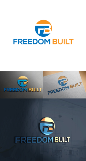 Logo Design by imyounuspathan 2 for Freedom Built | Design: #17903115