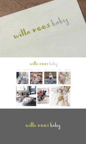 Willa Rees baby | Logo Design by Pixel Desert