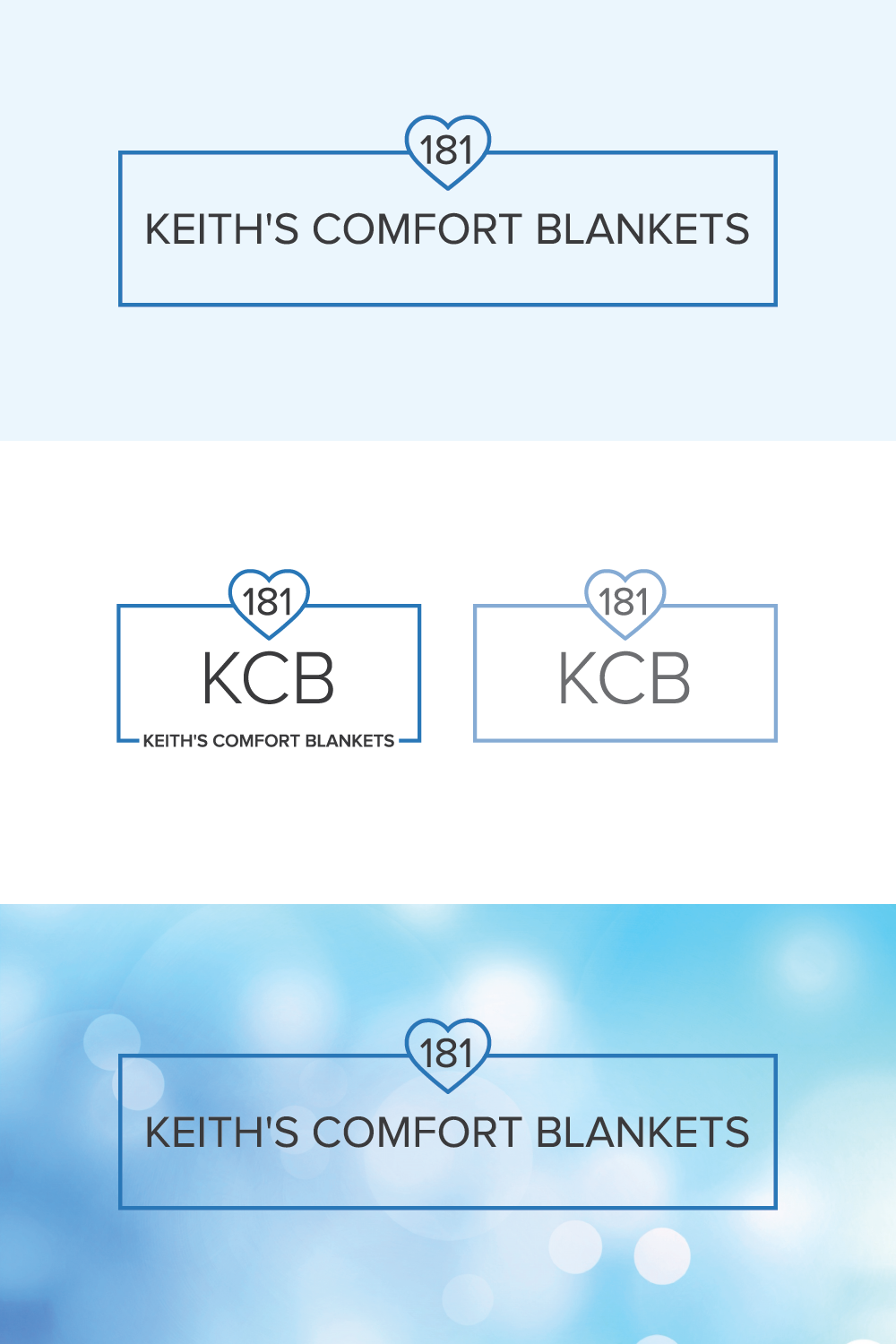 Logo Design by Wild Geek for Keith's Comfort Blankets | Design #17903014