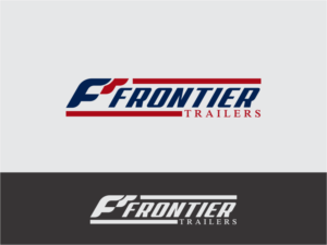 Logo Design by chevy camaroo for Frontier Trailers | Design #18031074