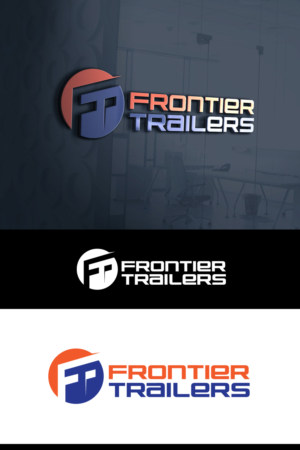 Logo Design by e-graphics for Frontier Trailers | Design: #17904480