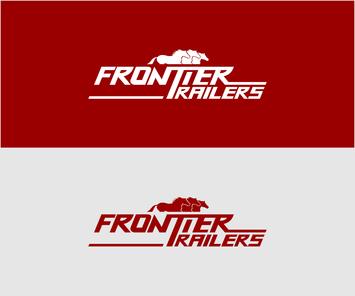 Logo Design by chameerakasundb for Frontier Trailers | Design #17924649