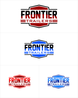 Logo Design by chameerakasundb for Frontier Trailers | Design #17982042