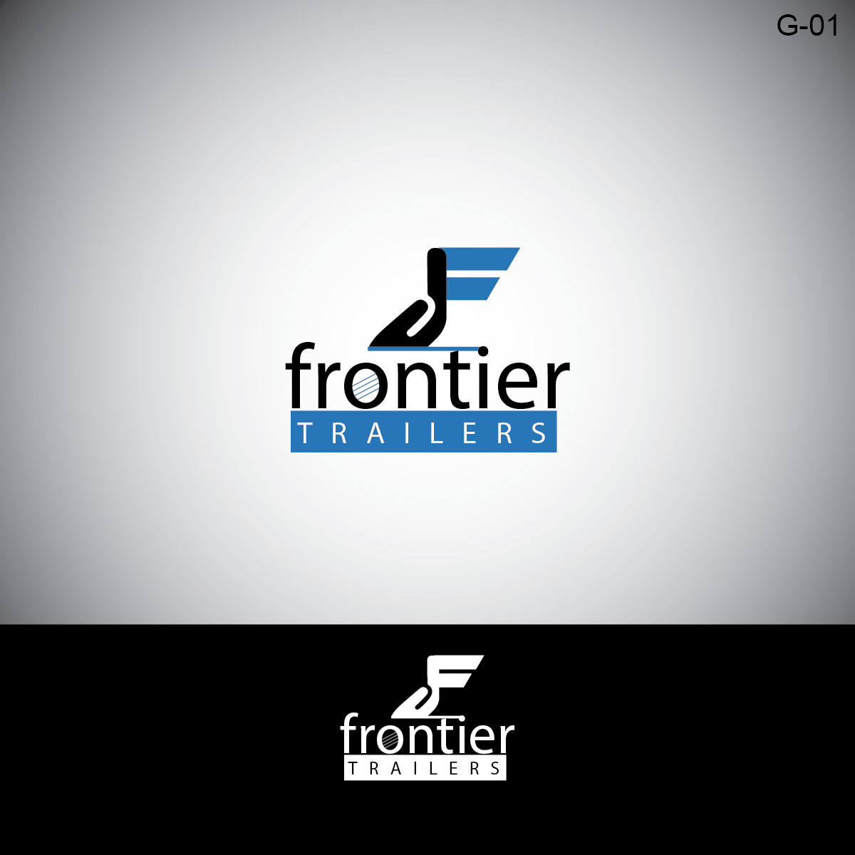 Logo Design by Shabby4u for Frontier Trailers | Design #17908731