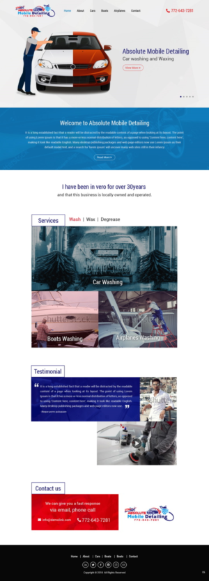 Web Design by pb for this project | Design: #17907230