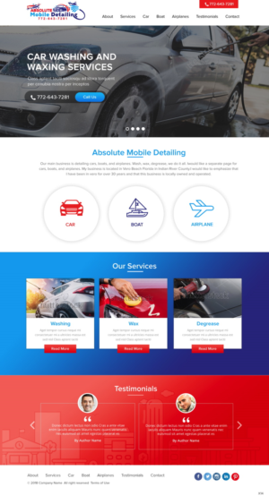 Web Design by pb for this project | Design: #17907234
