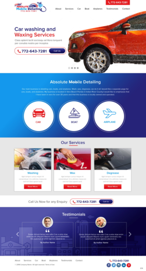Web Design by pb for this project | Design: #17956707