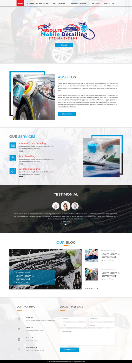 Web Design by Sujit Banerjee for this project | Design #17924314