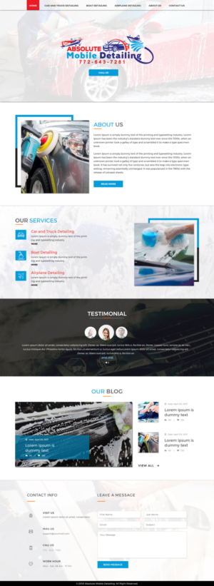 Web Design by Sujit Banerjee for this project | Design: #17924314
