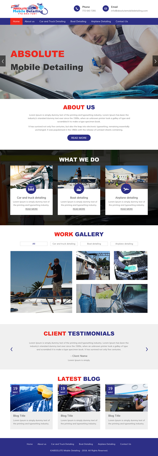 Web Design by rightway for this project | Design #17908131