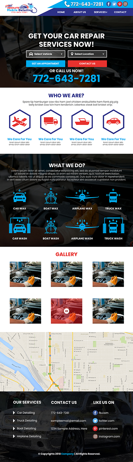 Web Design by RichardReyes for this project | Design #17909261