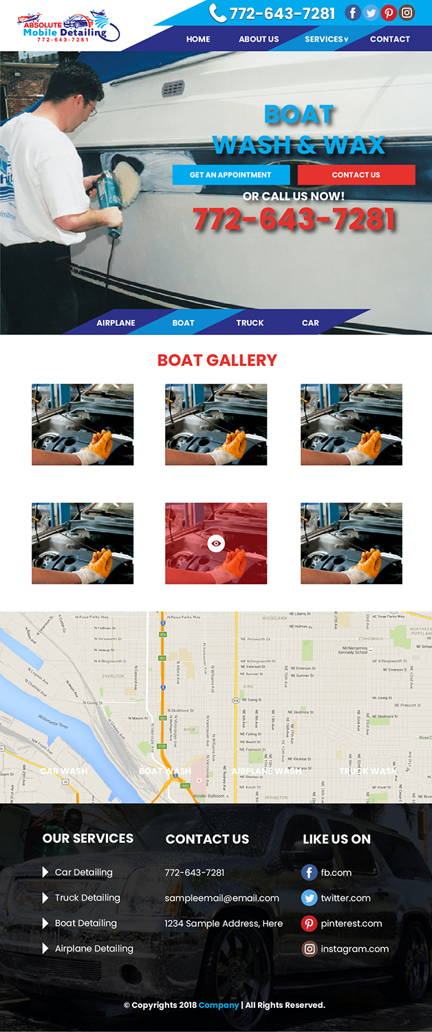 Web Design by RichardReyes for this project | Design #17942945