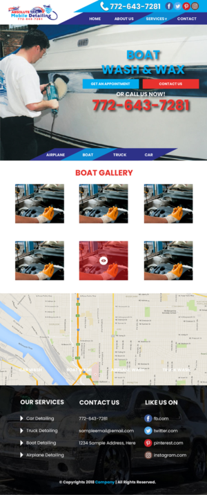 Web Design by RichardReyes for this project | Design: #17942945
