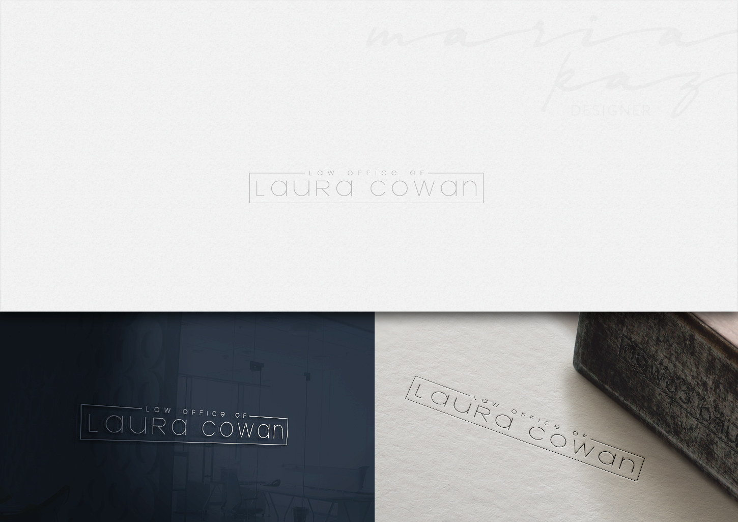 Logo Design by maria-kaz for Law Office of Laura Cowan | Design #17982107