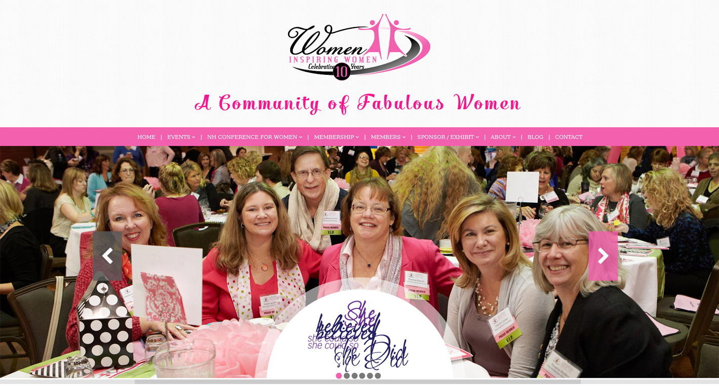 Web Design by Expert Designer for Women Inspiring Women | Design #17901616
