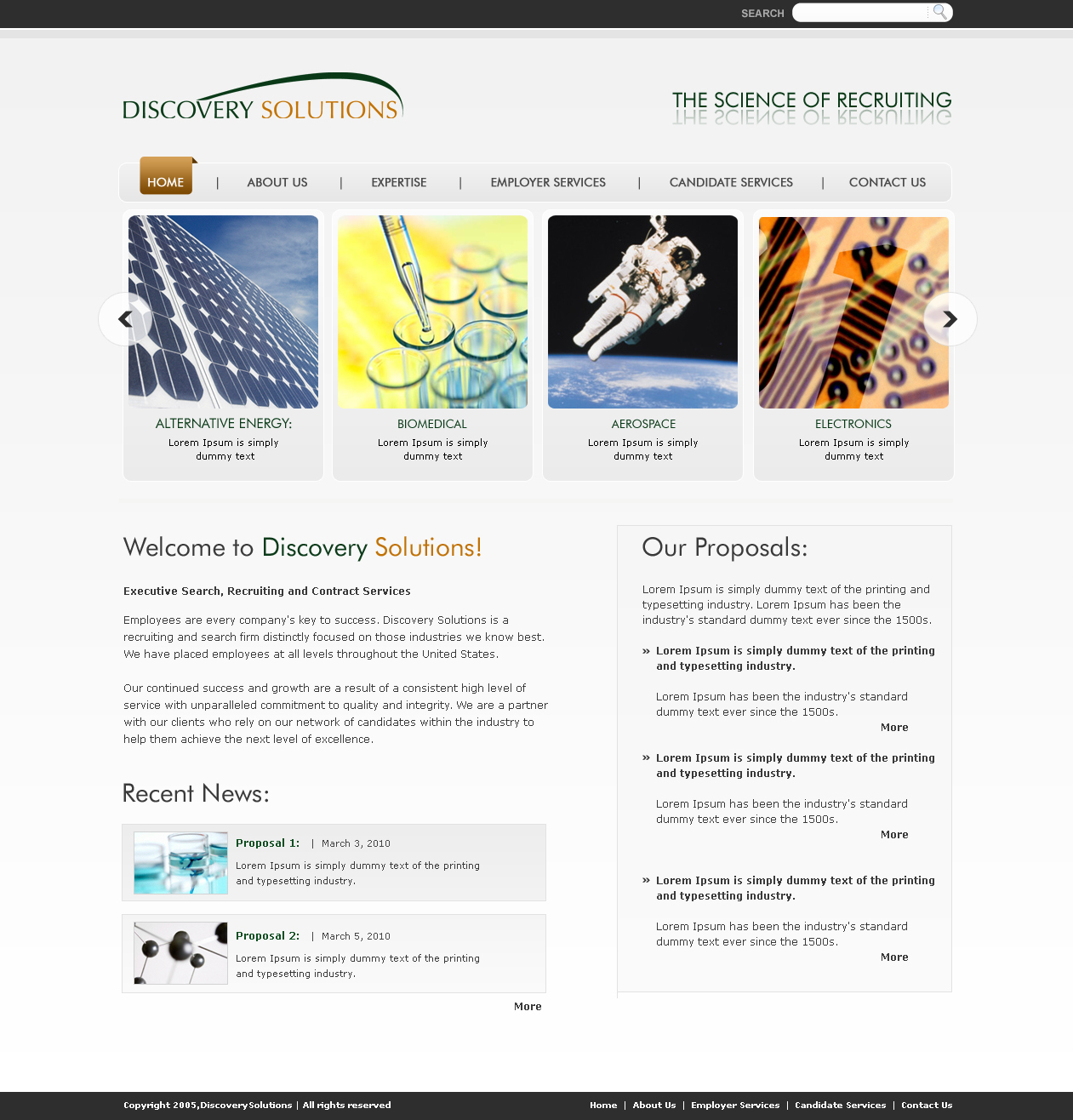 Web Design by LogoDesigns.ae for Mossburg Media | Design #48118