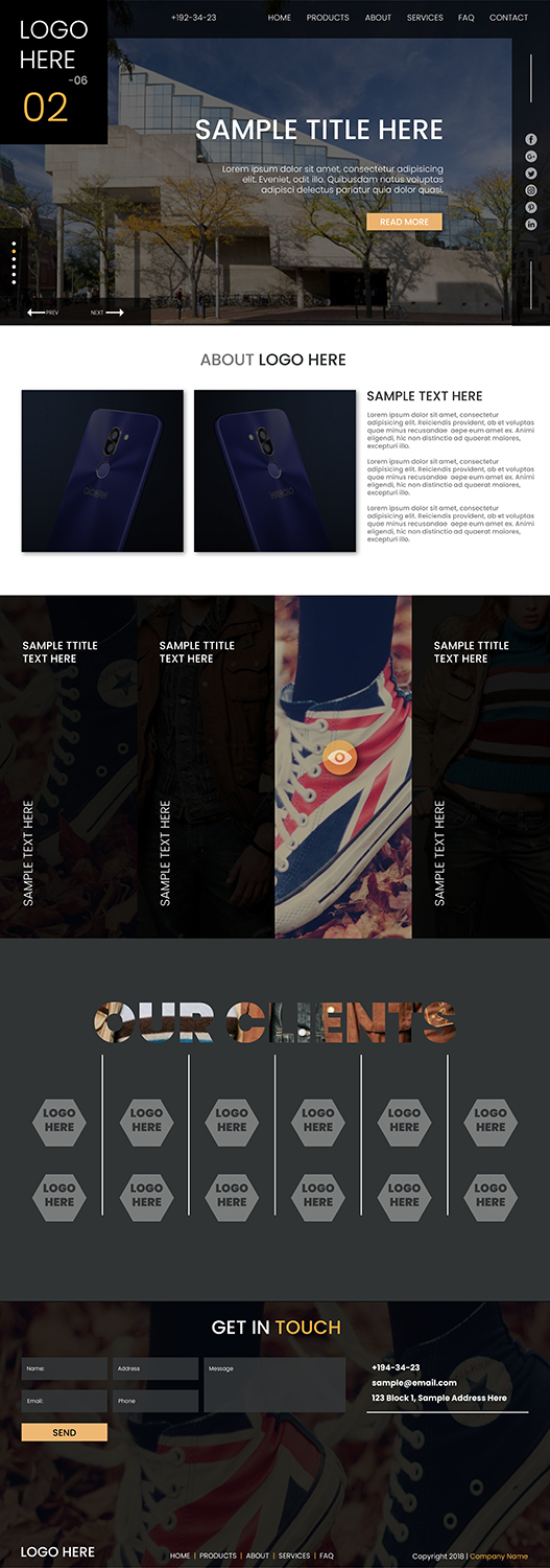 Web Design by RichardReyes for this project | Design #17901992