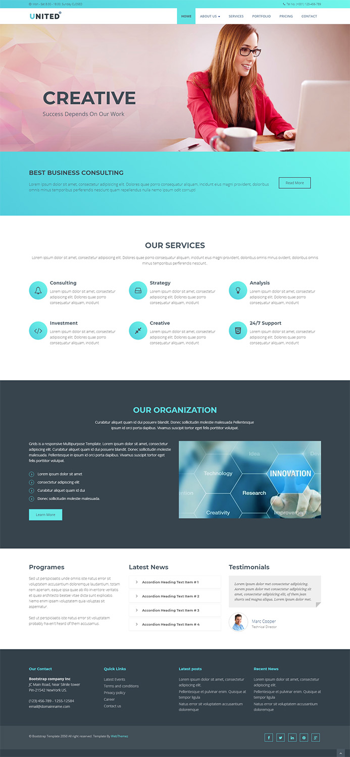 Web Design by OiligrivTomas for this project | Design #17910956