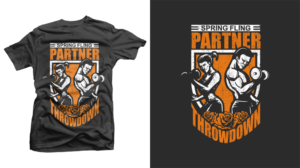 Crossfit Fitness Competition Needs Spring Time Theme Tshirt | T-shirt Design by D'Mono