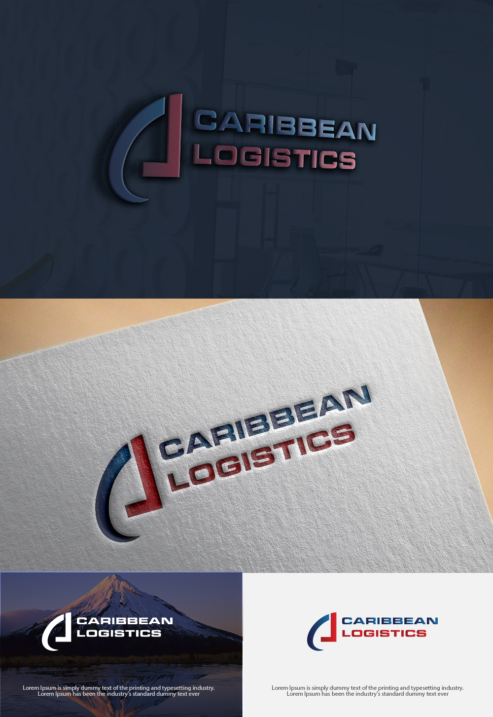 Logo Design by dr ghulam mustafa sahab for Caribbean Logistics  | Design #17944635