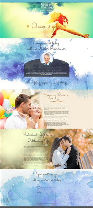 Web Design by elnapoles for Forces Of Change | Design: #2813547