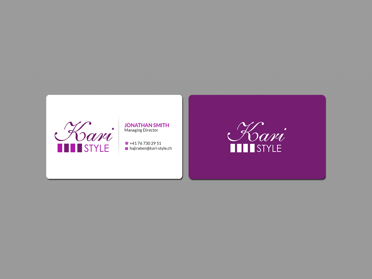 Business Card Design by Creations Box 2015 for this project | Design #17925822