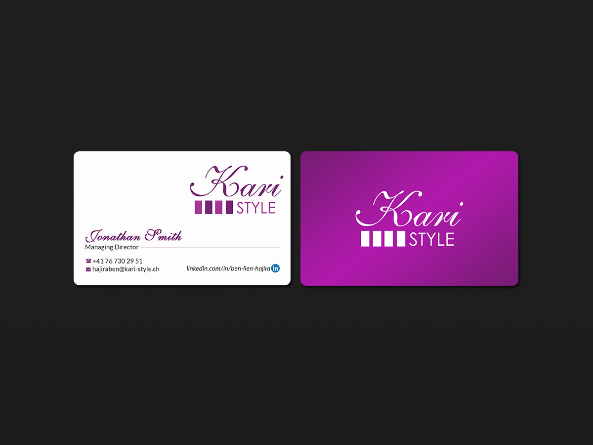 Business Card Design by Creations Box 2015 for this project | Design #17925823